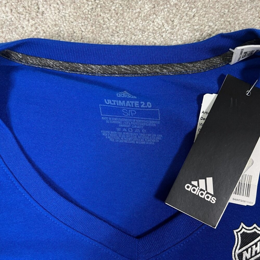 Adidas Womens S Blue New York Rangers NHL Hockey Ultimate 2 Long Sleeve Tee‎ NWT - Picture 5 of 7
